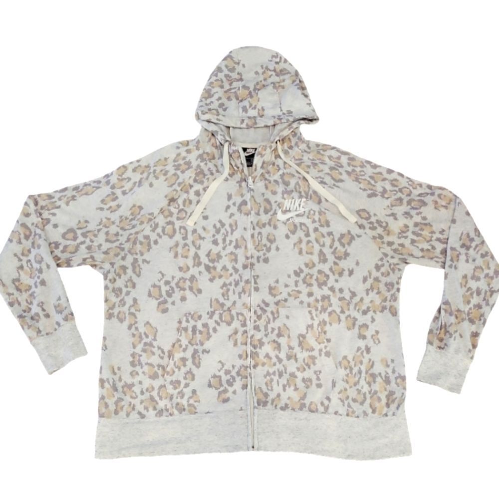 EC NIKE ANIMAL PRI T ZIP UP HOODIE W/POCKETS SZ.1X